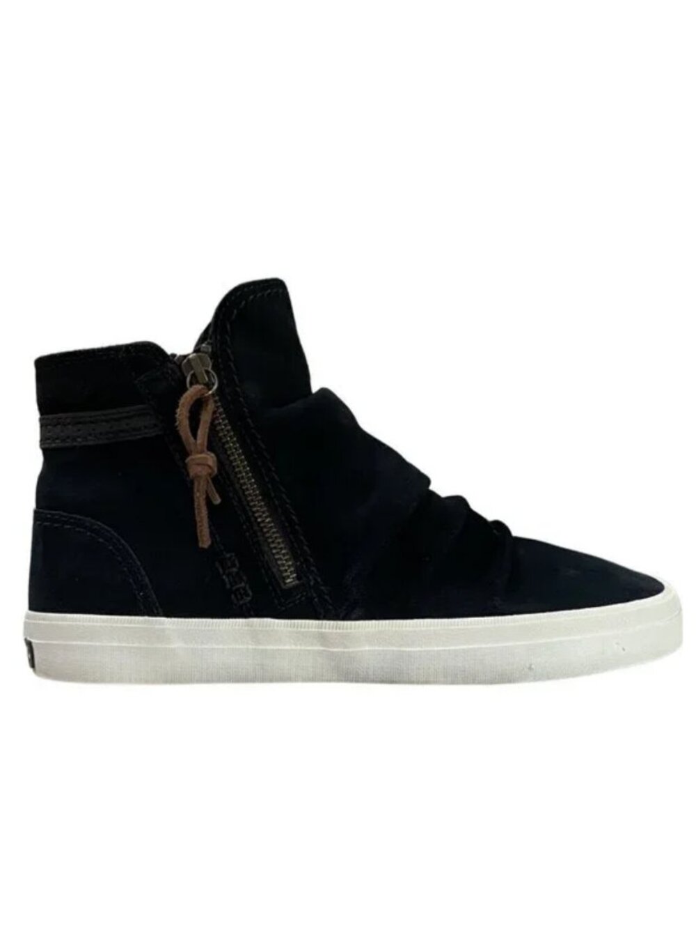 Sperry Top Sider Women's Size 8.5M Crest Lug Zone Suede Leather Boot Black